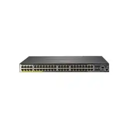 HPE Aruba 2930M 40G 8 HPE Smart Rate PoE+ 1-slot Switch - Commutateur - C3 - Géré - 36 x 10 - 100 - 1000 (Po... (JL323A)_1